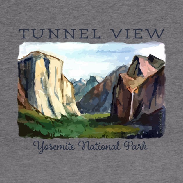 Tunnel View - Yosemite National Park by jdunster